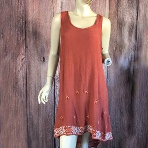 Monoreno Dress High-low Hem Sleeveless Small